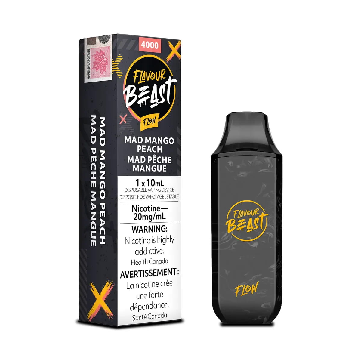 flavour-beast-mad-mango-peach-flow-10ml-4000-puffs-20mg_b5624437-0e67-415a-a722-98ea145d4d89 Flavour Beast Mad Mango Peach Flow 10mL 4000 Puffs 20mg