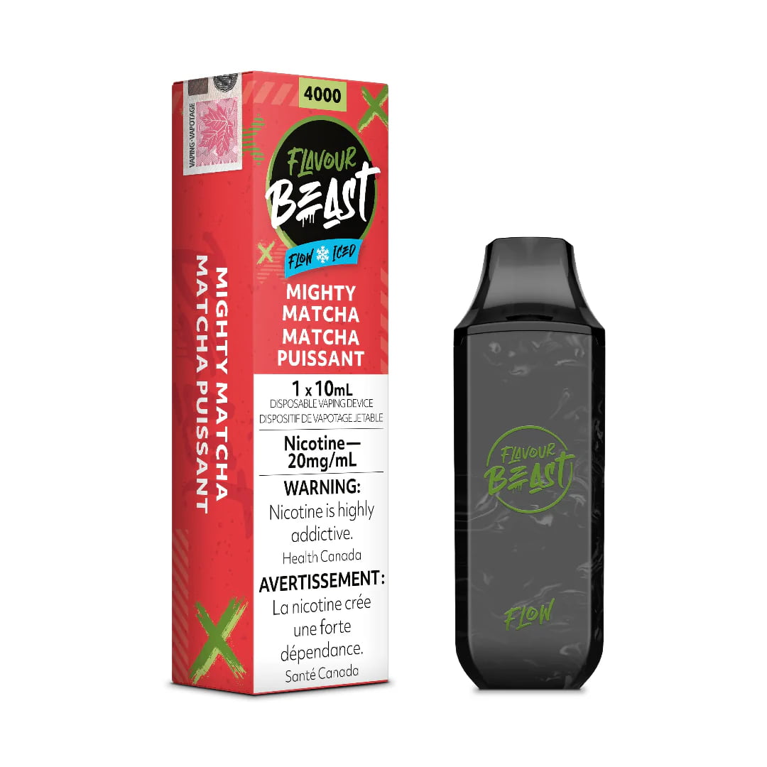 flavour-beast-mighty-matcha-flow-iced-10ml-4000-puffs-20-mg Flavour Beast Mighty Matcha Flow Iced 10mL 4000 Puffs 20 mg