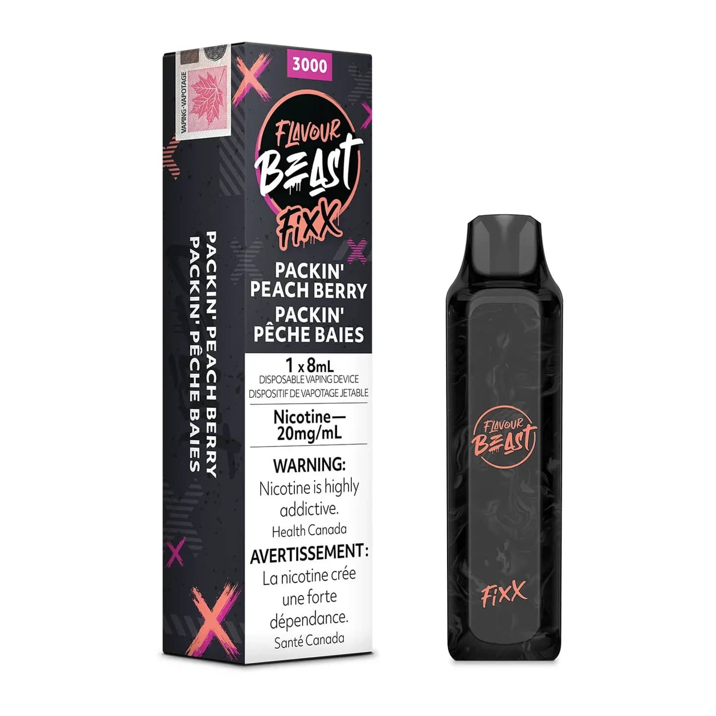 flavour-beast-packin_-peach-berry-flow-10ml-5000-puffs-20mg Flavour Beast Packin' Peach Berry Flow 10mL 4000 Puffs 20mg