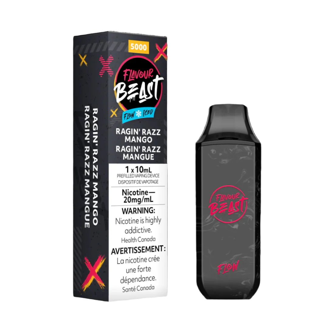 flavour-beast-ragin_-razz-mango-flow-iced-10ml-4000-puffs-20mg_c88afcb4-5b4f-46b8-a49a-d15d7d8c28be Flavour Beast Ragin' Razz Mango Flow Iced 10mL 5000 Puffs 20mg