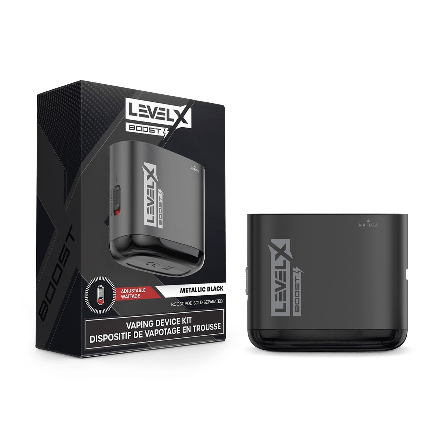 level-x-boost-850-mah-battery-metallic-black_7ccd42b2-1865-4450-b422-77c1d87c7d34 Level X Boost 850 mAh Battery Metallic Black