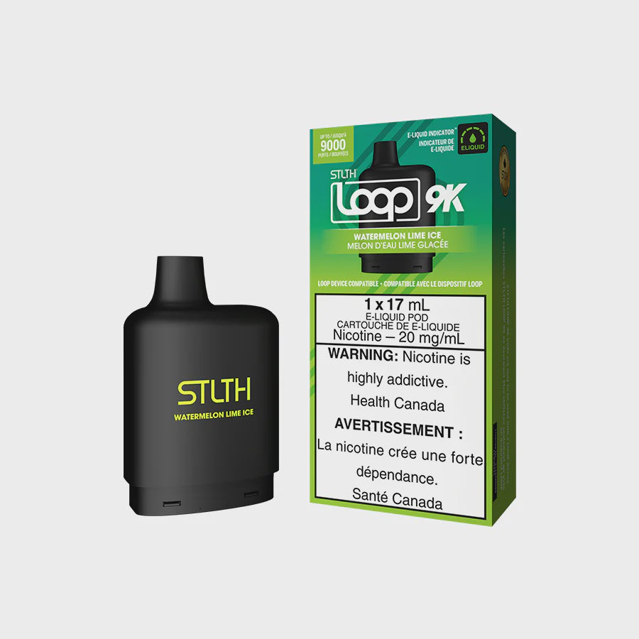 stlth-loop-9k-pod-watermelon-lime-ice-17ml-20mg Stlth Loop 9k Pod Watermelon Lime Ice 17mL 20mg