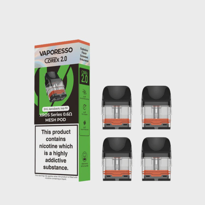 vaporesso-corex-series-2.0-_-mesh-pod-_4-pack VAPORESSO COREX SERIES 2.0 Ω MESH POD (4 Pack)