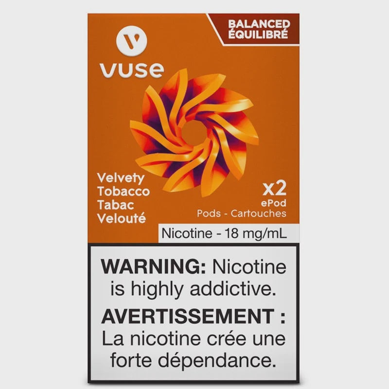 vuse-epod-velvety-tobacco-18-mg Vuse ePod Velvety Tobacco 18 mg